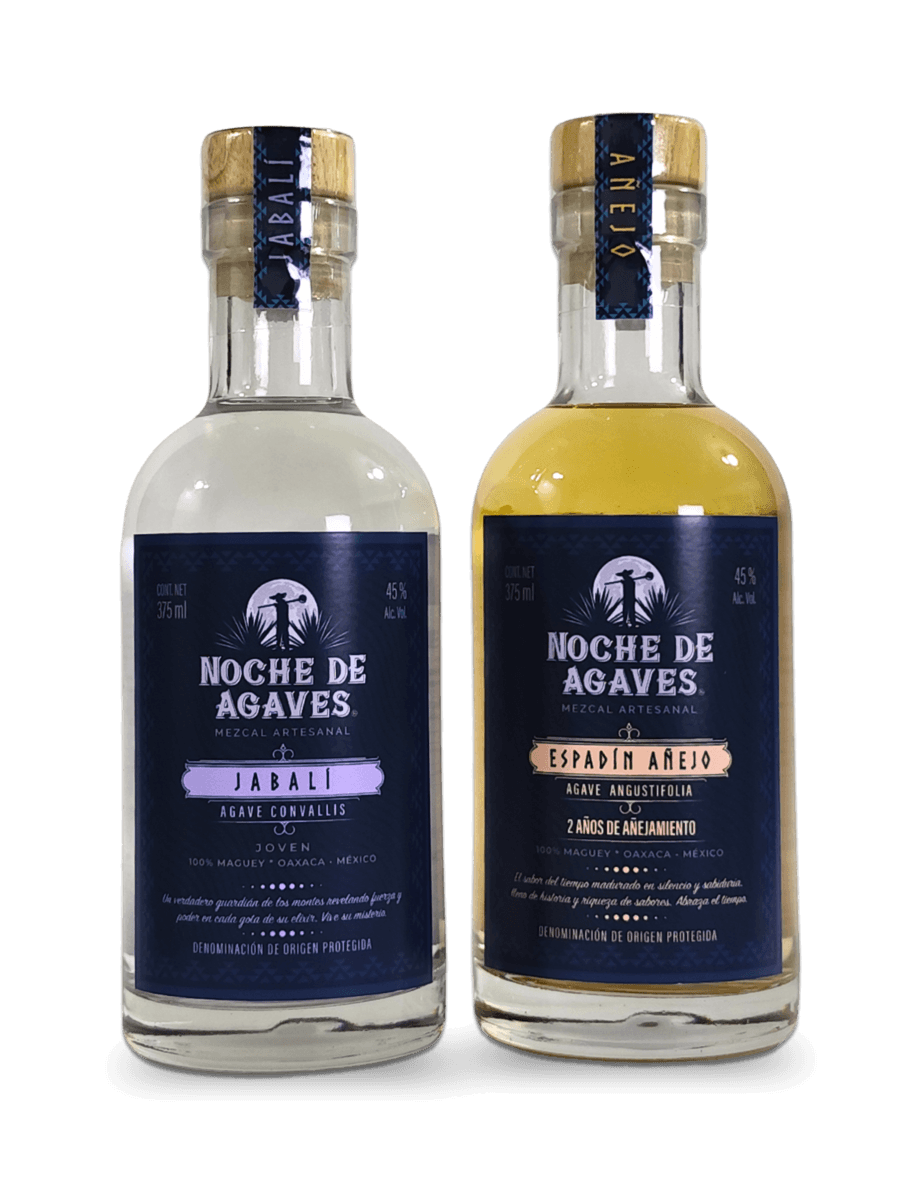 mezcal-noche-de-agaves-jabali-espadin-375ml Jabalí y Espadín Añejo 375ml